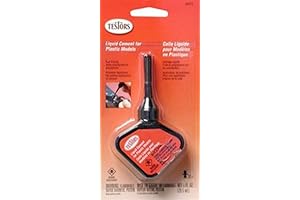 Testors Model Glue Liquid Cement with Precision Applicator for Plastic Models, 1 Oz