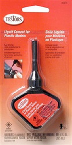 Testors 3507 Liquid cement w/precision app