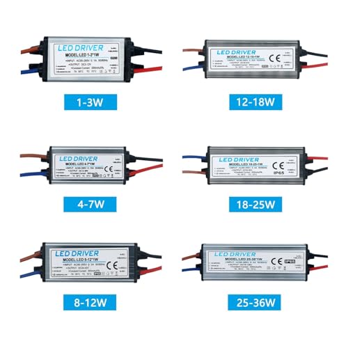 Controlador LED para iluminación de jardines y zonas húmedas con transformador AC95V-265V 4