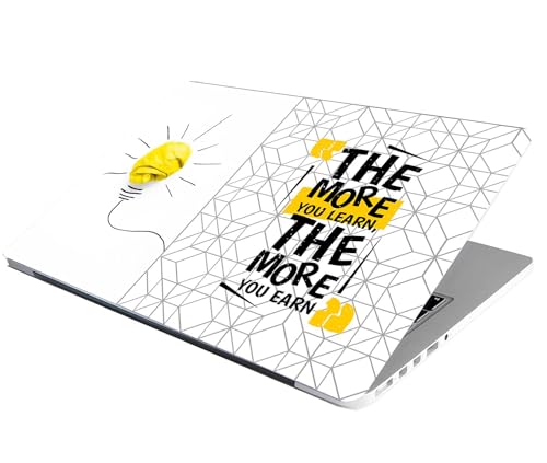 Image of Full Laptop Skin Stickers HD Quality Sticker for Laptops Upto 15.6 inch (Dustproof|Waterproof|Scratchproof|Reusable) - AY Learn FL1