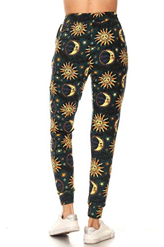 Image of Leggings Depot Premium Jogger Women's Popular Print High Waist Track Pants(S-XL)