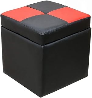 Foot Stool Footrest Stool - Storage Stool, Home Sofa Stool, Shoe Bench/Bed End Stool/Artificial Leather (Color : D) (Null A) (B)