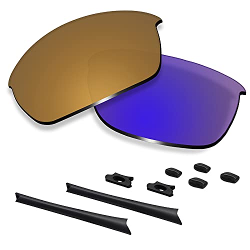 Image of Polarized Replacement Lenses & Rubber Kits for Oakley Flak Jacket
