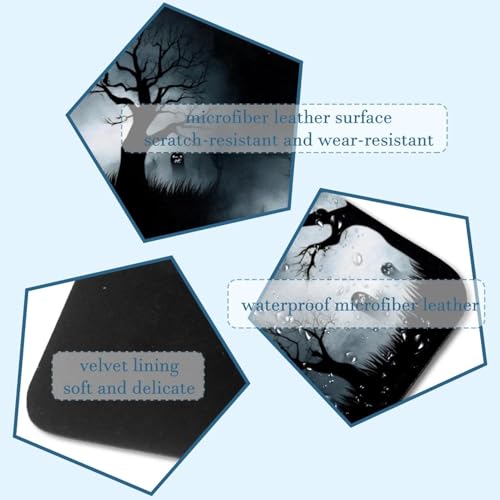 Funda para portátil de Halloween de alta gama: forro de celvet holandés premium 3