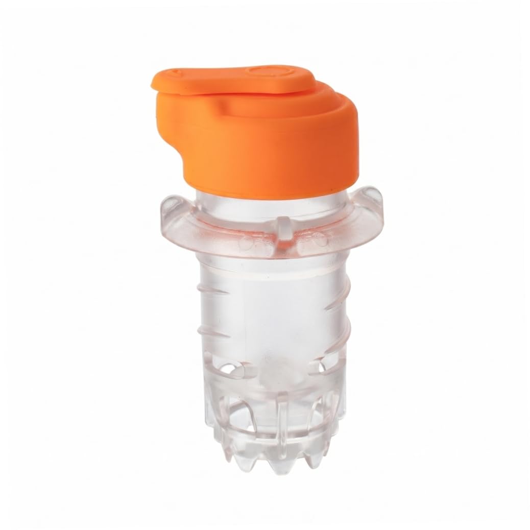 Ginwrek Manual Juicer Lemon Juicer Squeezer, Efficient Manual Lemon, Shark-Tooth Pulp Crushing Design, Built-In Filter for Juice, Orange