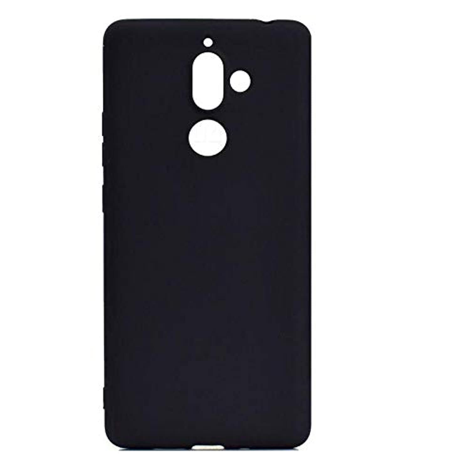 Nokia 7 Plus Cover TPU Soft Thin Flexible Silicone Back Case For Nokia 7 Plus Cover Black