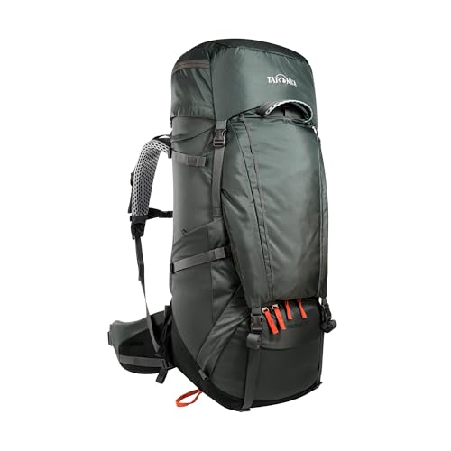 Tatonka Yukon 60+10 - Trekkingrucksack mit Frontzugriff, verstellbarem Rückensystem, extra Bodenfach, Regenhülle und 70 Liter Volumen