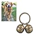 Zksbdxz Pet Metal Bells Dog Collar Accessories Puppy Decoration Supplies Dog Behavior Training Supplies Metal Bells