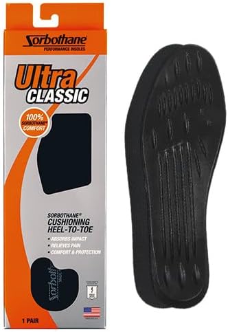 Classic Full Sole Insole W 12, M 9.5-10.5 (Metric 42-44) - E