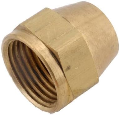 714014-08 .5 in. Short Rod Nut, Pack of 2