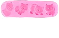 Vista 7 de ZiXiang Moldes de silicona para oso de zorro, fondant, molde de silicona para perro, moldes de fondat para pasta de goma de azúcar, caramelo