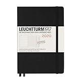 leuchtturm kalender englisch Mit Verschlussgummi und 2 Lesezeichen, Falttasche im Einband und Titel- und Rückenschildern zur Beschriftung und Archivierung, Maße: 145 x 210 mm