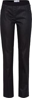 Raphaela by Brax Damen Style Pamina Rundum Jersey Schlupf Coated Houndstooth Slim Hose