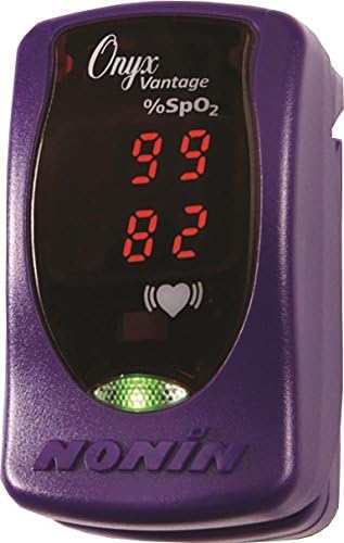 Nonin 9590-PU Onyx - Oxímetro de pulso para dedo en color morado