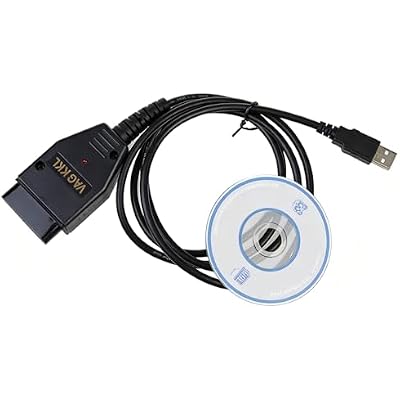 OBD2 16Pin USB Diagnostic Cable KKL 409.1 Interface Adapter, Compatible with VW Audi Skoda Seat