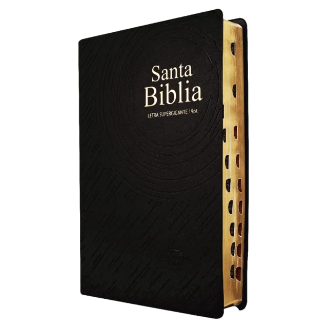 Biblia RVR 1960 Letra Supergigante, Palabras de Jesús en Rojo, con concordancia (Spanish Edition)