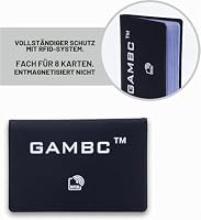 Kartenetui GAMBC® - kreditkartenetui RFID Schutz - Scheckkartenetui - Ec Karten Etui - Ausweistasche - Credit Card Holder - Aus halbfestem Kunststoff für 8 Karten – Ansicht 4