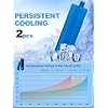 YOUSHARES Ice Packs for Insulin Cooler Travel Case, TSA Approved Ice Box for Medicine Travel Cool Bag, Keep Insulin Pen Cooling 24h for Diabetic Supplies (2PCS)