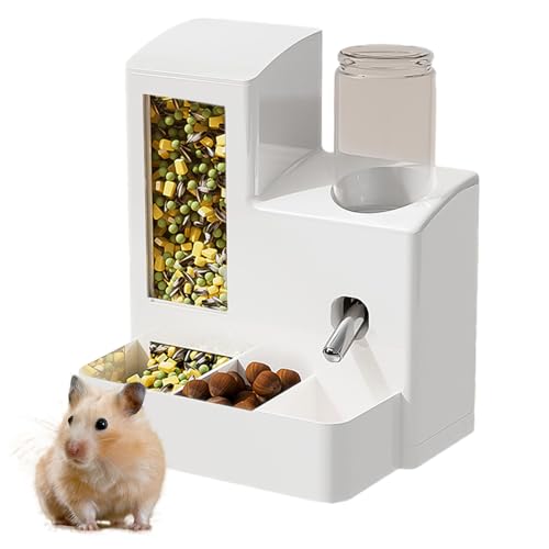 Comedero automático para hámster ideal en jaulas de interior 7