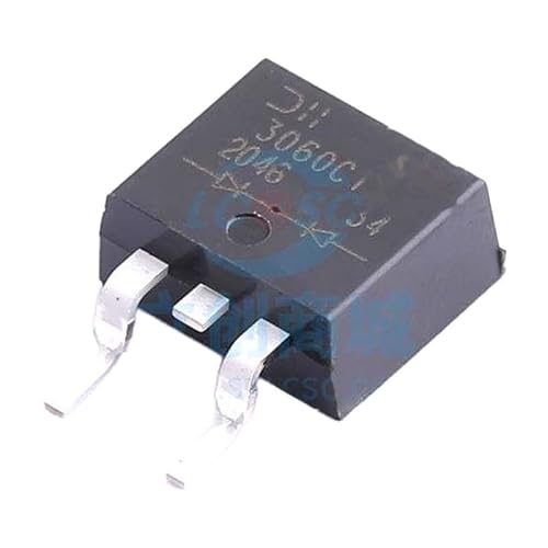 Image of 1 PCS Super Barrier Rectifier (SBR) 60V 560mV 15A 125μA 60V TO-263AB(D2PAK) SBR3060CTB-13
