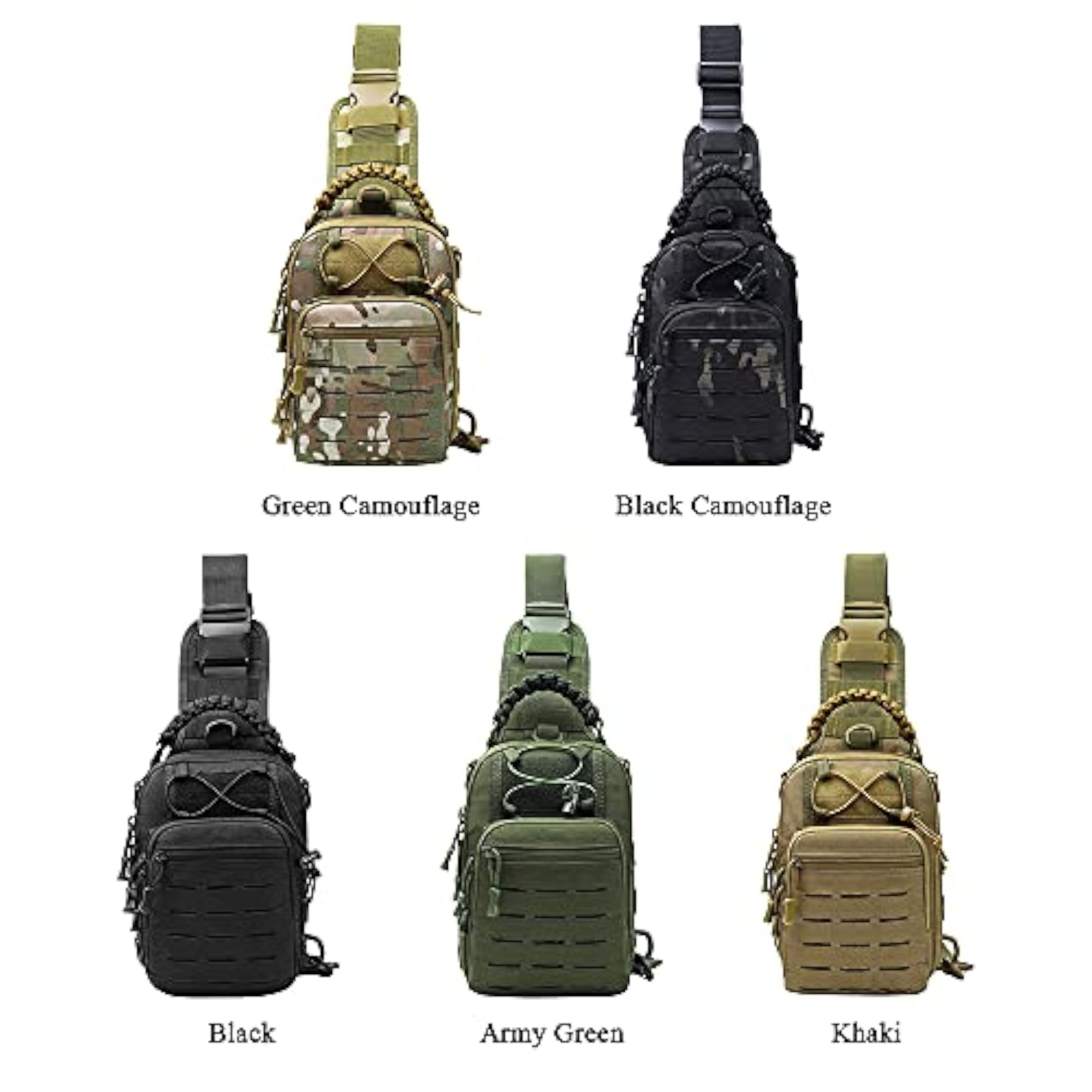 Compact Sling Bag for Outdoor Hiking, Cycling