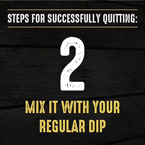 5 Cans, BaccOff Wintergreen Pouches | No Tobacco Dip, No Nicotine, Smokeless Alternative Snuff