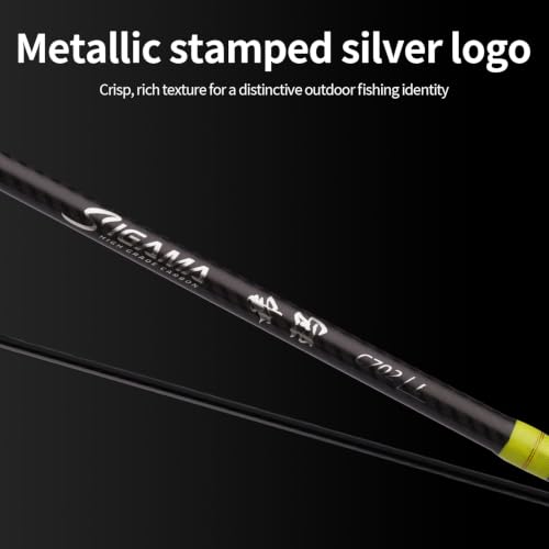 PURELURE SIGAMA 1 Caña de Pescar Ultraligera Casting 4.75 pies Acción Rápida miniatura 7