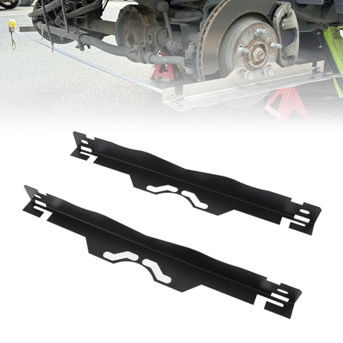 Fuerdich 2 Pack Heavy Duty Wheel Alignment Tool Kit, with 2 Tape Measures, Precision Steel Toe Alignment Plates, Anti-Slip Grooves & Universal Fit for Various Vehicles Jeeps/ATVs/Dirt Bikes