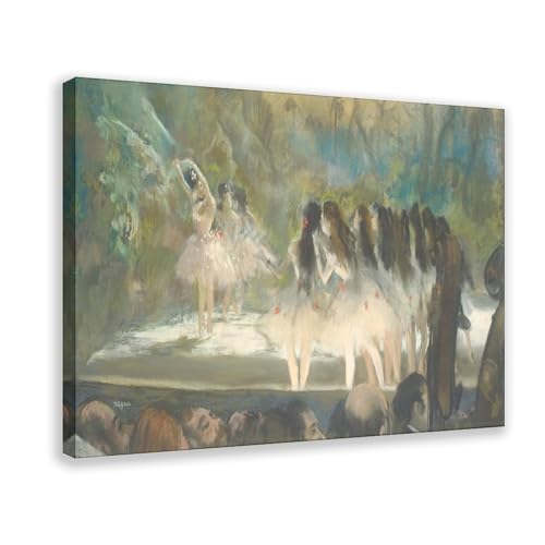 Poster Edgar Degas opéra de Paris toile déco pour mur vide