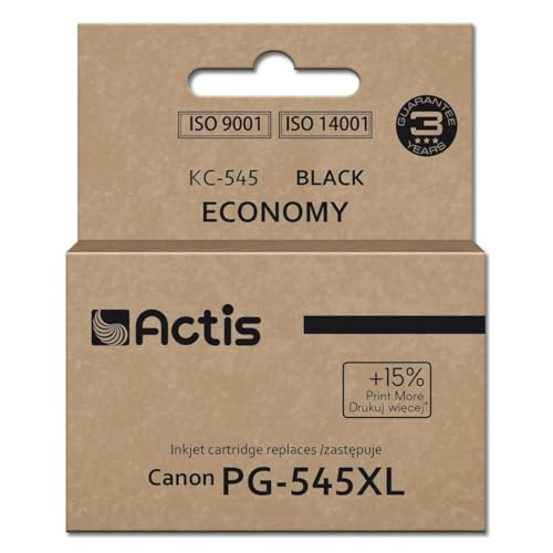 Actis Cartouche d'encre Compatible KC-545 Noire