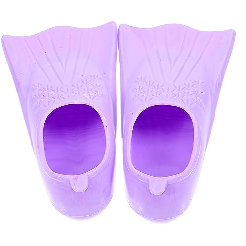Palmes de natation anti-glisse en silicone pour éviter les crampes et les irritations