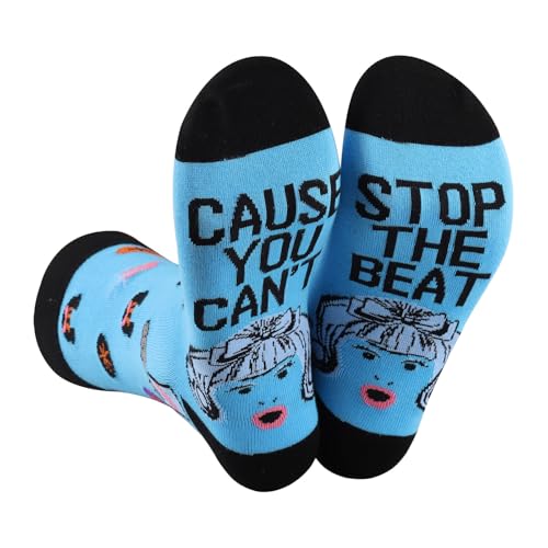 Chaussettes Hairspray confortables à porter au quotidien pour chiller en musique
