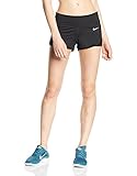 Nike Damen Beinkleid Court Shorts Women, Black/White, XL