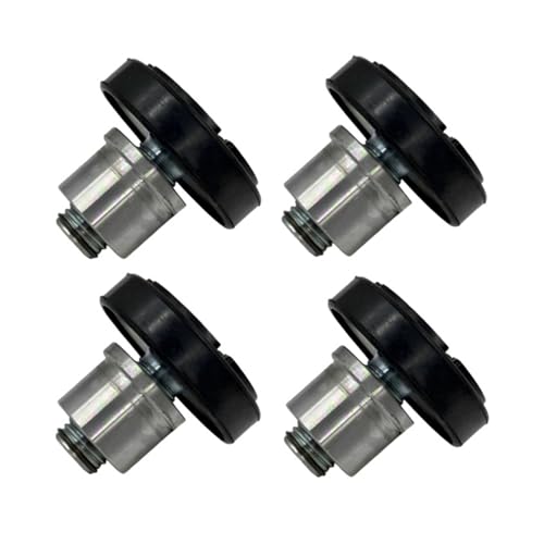 Image of 4X 60mm Car Lift Rubber Tray Heightening Feet Plus High Leg Pads Shaft Diameter