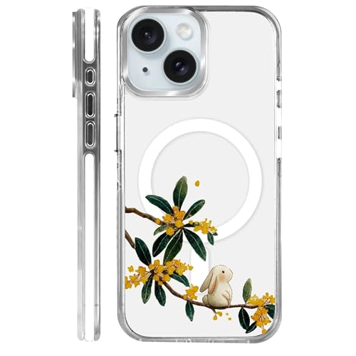 Coque antichoc iPhone 15 aimantée avec protection complète de l'appareil photo