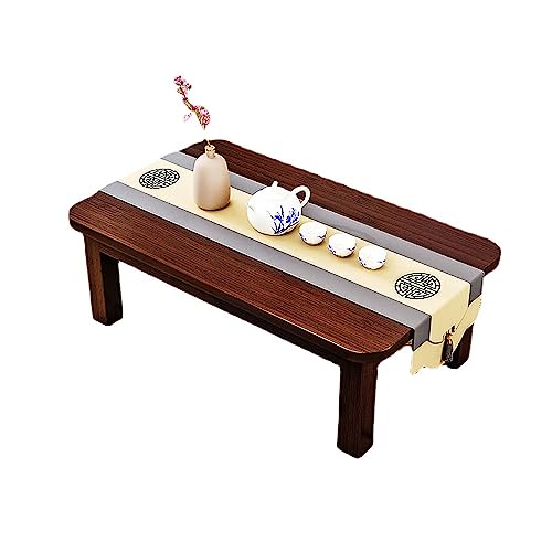 Petite table à thé pour s'asseoir au sol et créer un espace thé zen