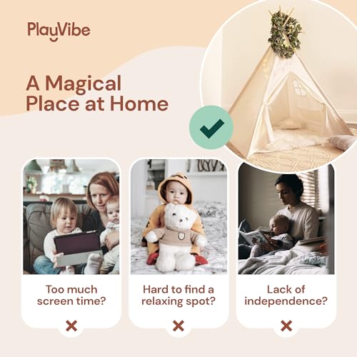 Playvibe PV1004 Kids Teepee Tent For Kids thumb #2