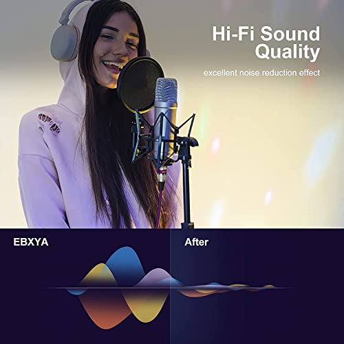 Ebxya Xlr Cable 20 Feet 6 Color Packs For Microphone Audio Mixer- Xlr Male To Female 3 Pins Balanced Stage Patch Cable #TOP7