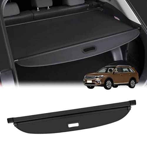 Cubierta de maletero retráctil para Kia KX7 2015-2022: viajes familiares más seguros