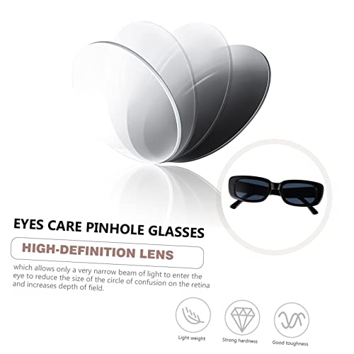 1pc Square Frame Sunglasses Lady Gifts Gift for Adults Oversized Glasses Sunglasses Black Oversized3