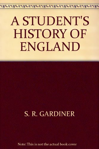 A STUDENT'S HISTORY OF ENGLAND B000RZ8VJA Book Cover