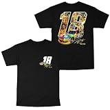 RIGERS FITNESS Kyle Buschs 18 Tribute Shirt, Rip Legend Racing Memorial Tee Racing Fan T-Shirt Black