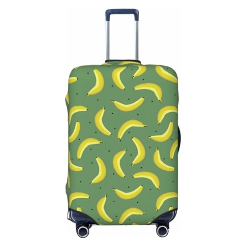 Travel Luggage Covers - Yellow ripe bananas Elasticity Suitcase Covers Protector for Luggage 18-32 Inch