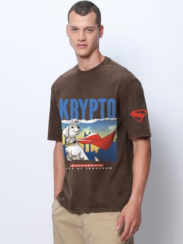 Image of Bewakoof Men's Oversized Fit T-Shirt