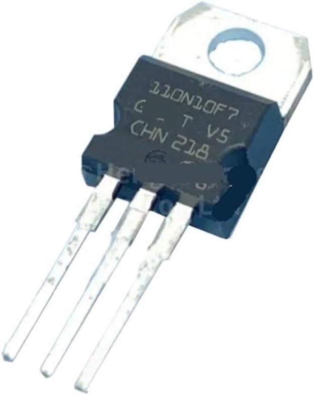 5 STP110N10F7 MOSFET Nチャンネル 100V 110A。