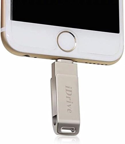 iDrive iReader iFlash Faster External Storage Memory USB Fashion Rotating Support FAT32 And EXFAT For Windows MacOS IOS7-9 Interface Type Hi-Speed USB 8 Pin Lightning 16G