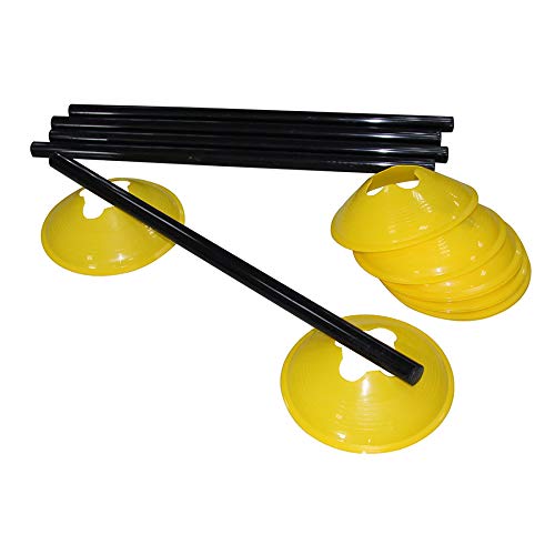 Tunturi Adjustable Agility Hurdle Set 5 Hurdles 14TUSTE146