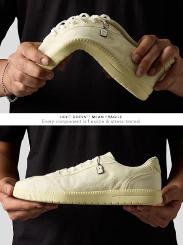 Image of The Souled Store UBZ Fly: Men and Boys Low Top Sneakers Minimalist Streetwear Casual Trainer Quilted Fabric Eva Midsole Flexible Sole Slip On Construction Lightweight All Season