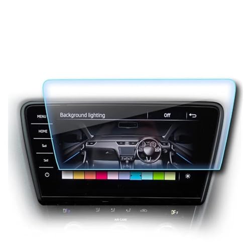 Protecteurs d'écran d'intérieur automobile pour Octavia navigation GPS 2018