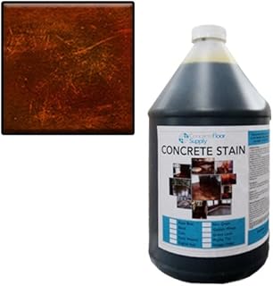 Sponsored Ad - Concrete Acid Stain | Brown Mosaic 1 Gallon